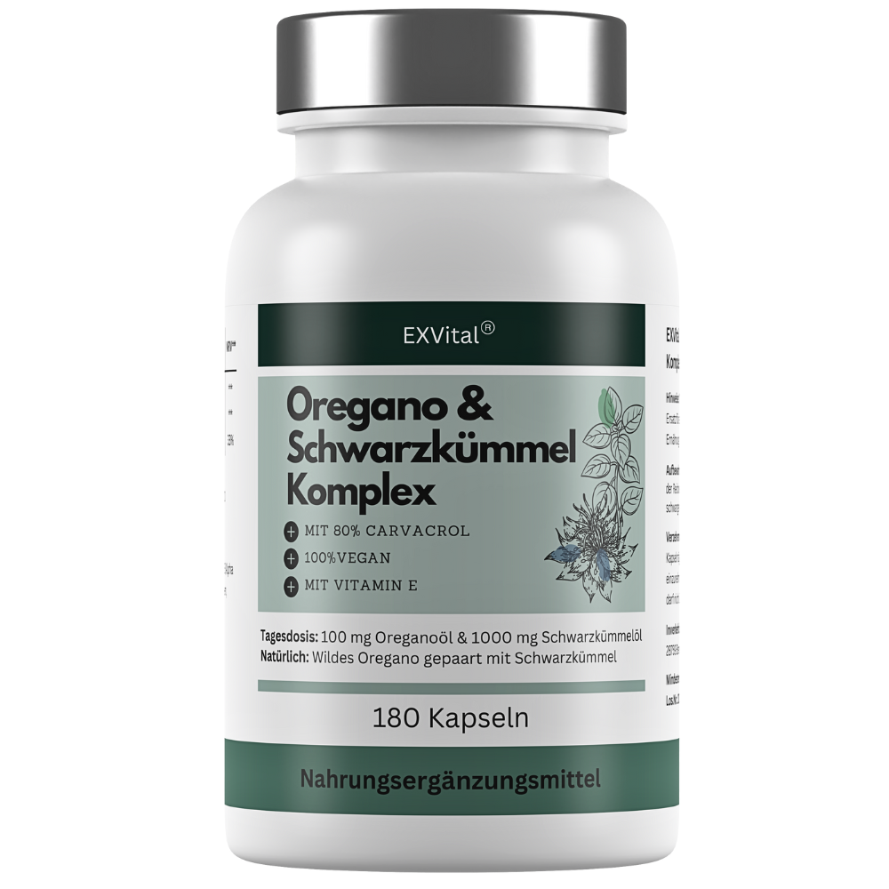 EXVital Immunsystem origano e cumino nero capsule 180 pz