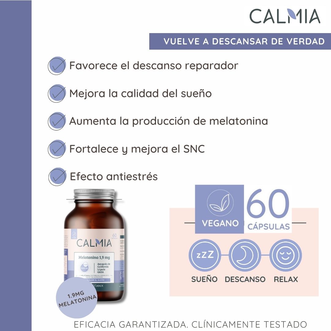 Webotanix Calmia Noche capsule 60 capsule melatonina sonno