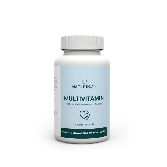 Naturecan Vitamins Multivitaminico Vegano 90 Capsule 23 Nutrienti