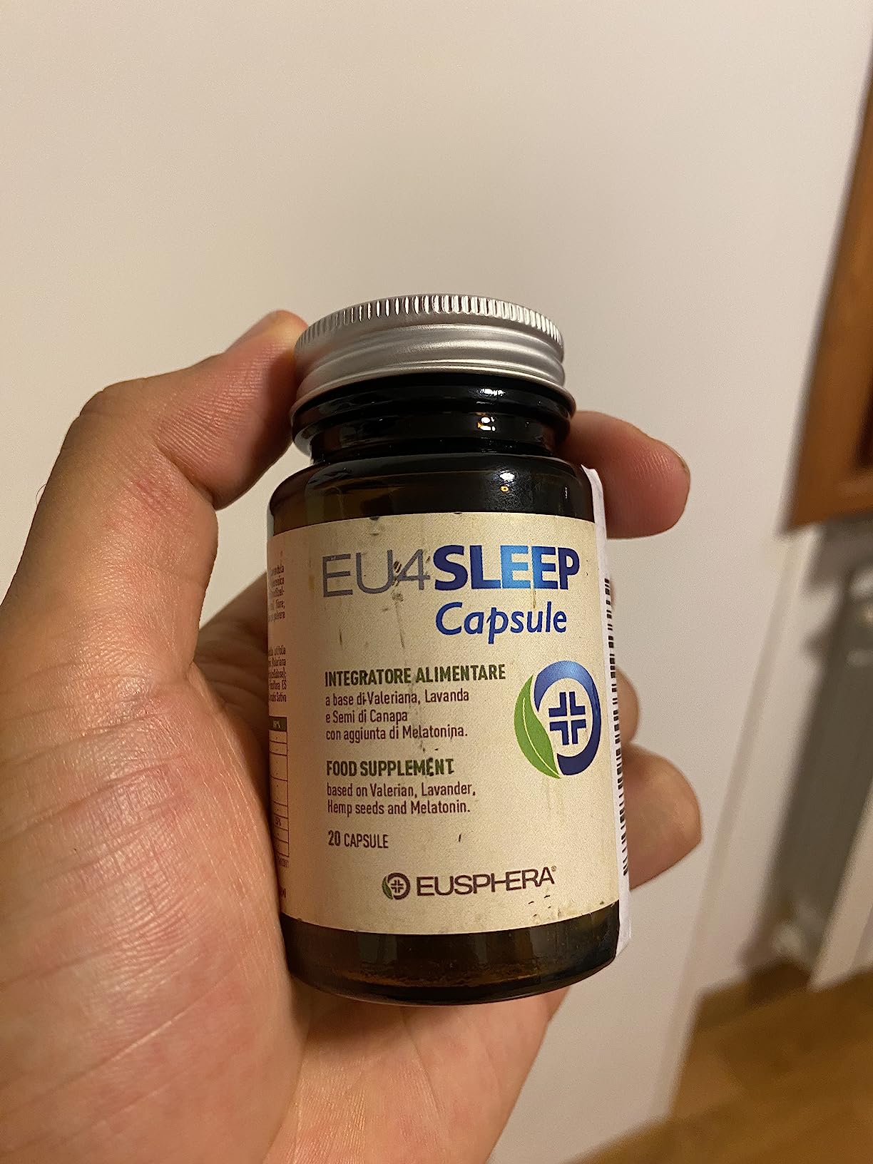 Eusphera EU4Sleep Melatonina Compresse con Valeriana