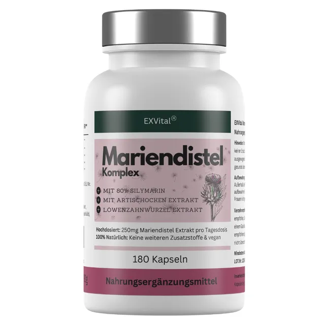 EXVital Darmgesundheit Mariendistel Komplex capsule 180 pz