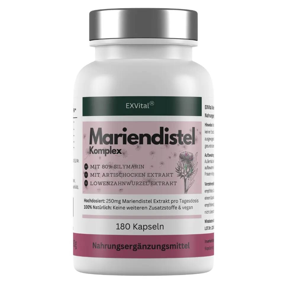 EXVital Darmgesundheit Mariendistel Komplex capsule 180 pz