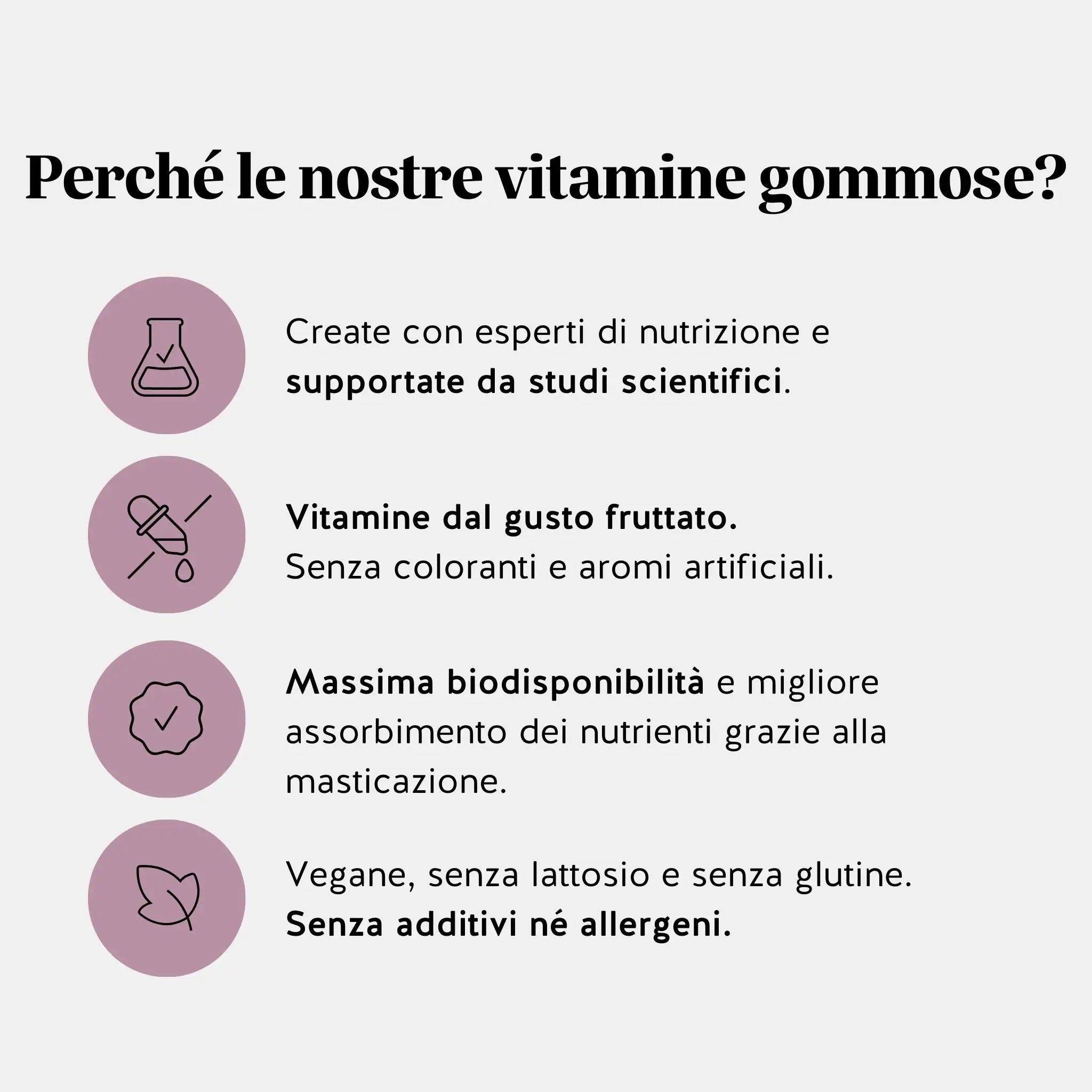 Beauty Bears Daily Essentials Magnesio Gommose 60 pz Vaniglia