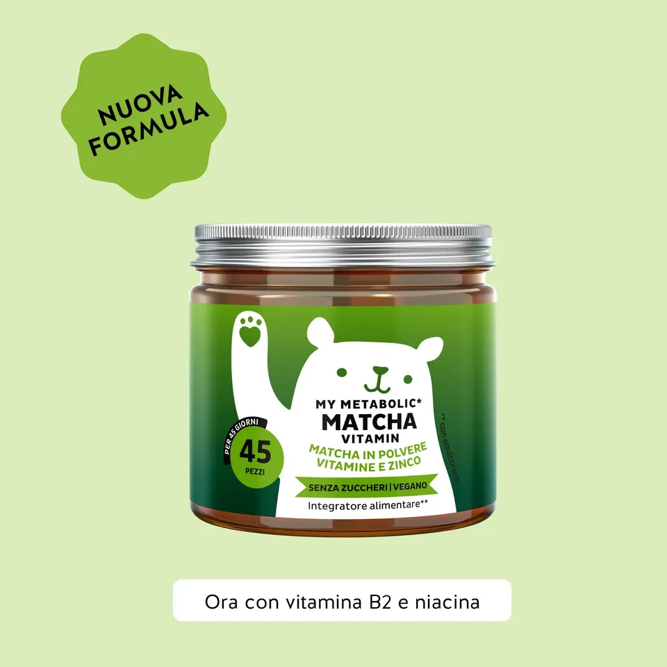 Beauty Bears My Metabolic integratore matcha 45 orsetti zinco