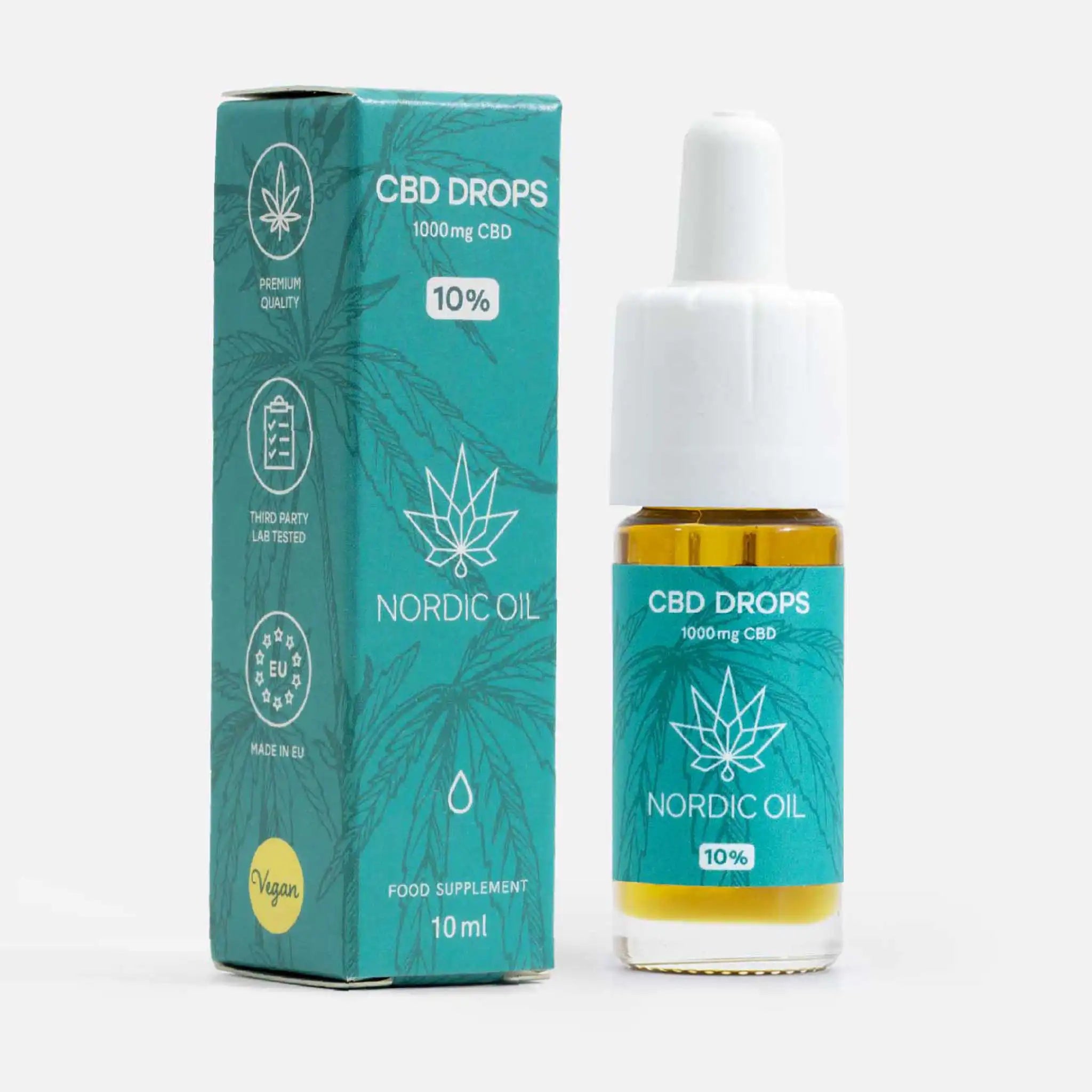 Nordic Oil CBD Oil Plus 3x2 Olio CBD 10% Plus tranquillità