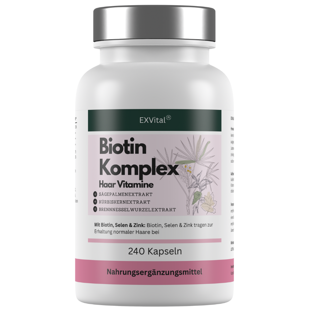 EXVital Biotina Complesso Capsule 240 Pezzi 10000 mcg