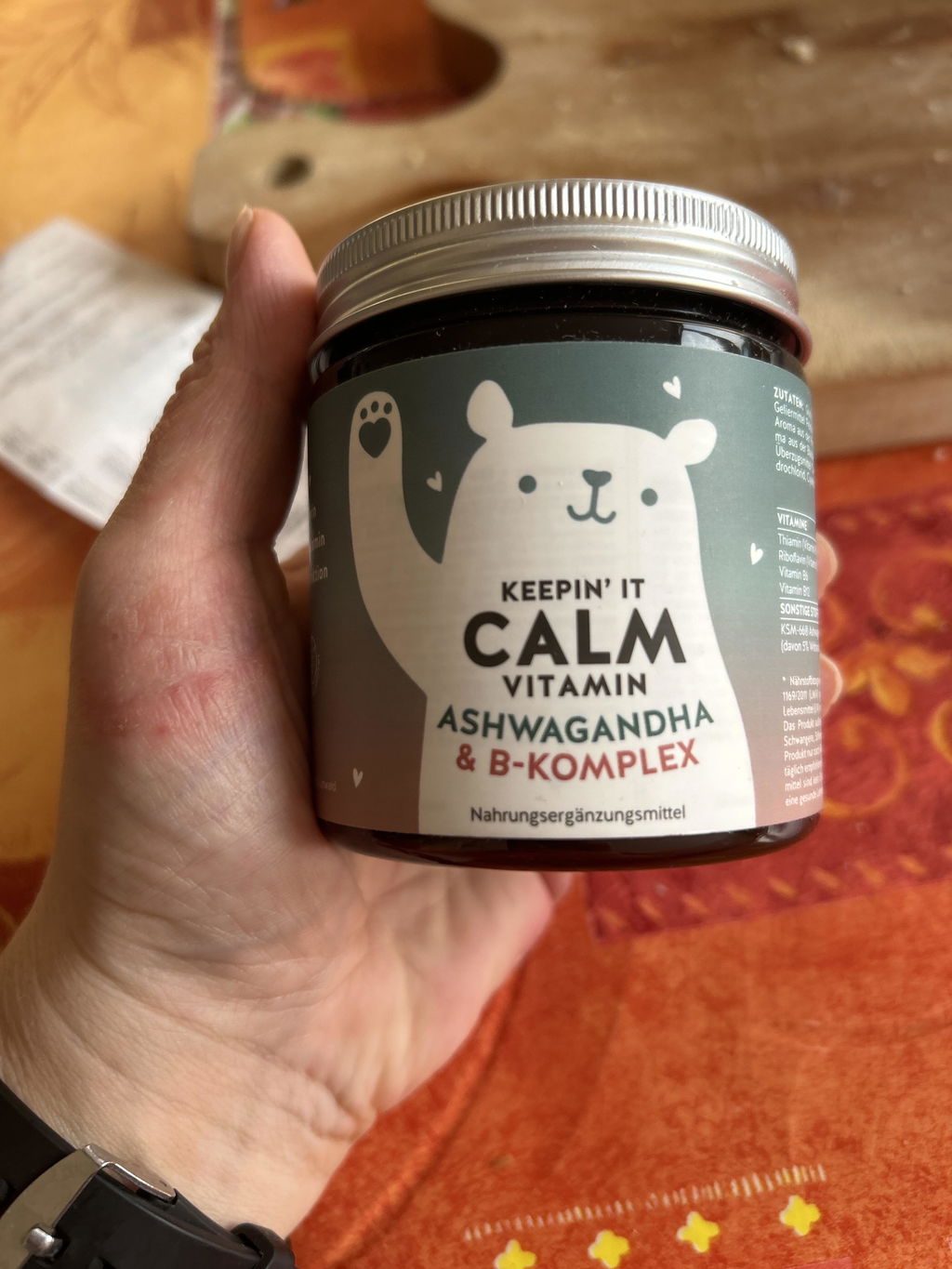 Beauty Bears Keepin it Calm ashwagandha orsetti 45 giorni tropicale