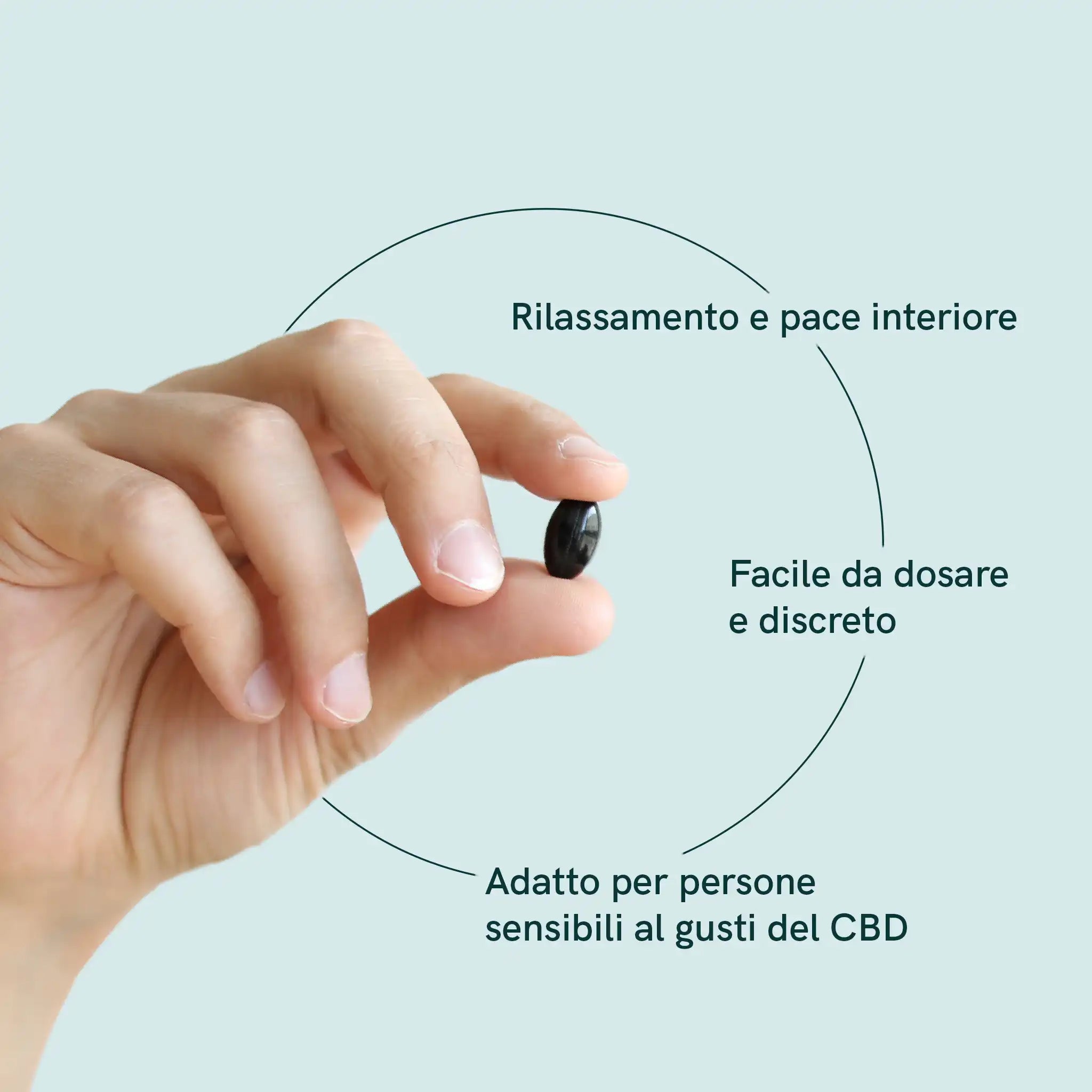 Nordic Oil CBD Capsules 384 mg capsule CBD 60 capsule 6,4 mg