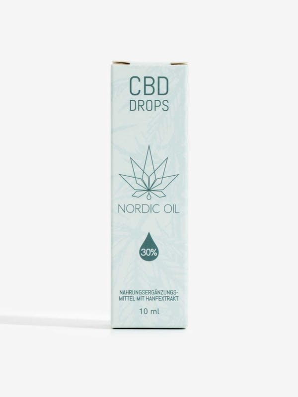 Nordic Oil CBD Oil Plus olio CBD 30% 10 ml dosaggio forte