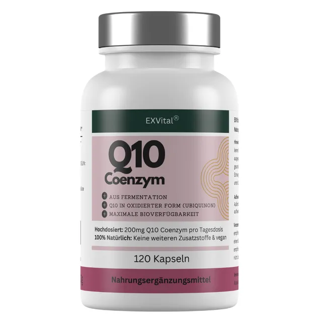 EXVital Q10 Coenzima Capsule 120 Pezzi 200 mg