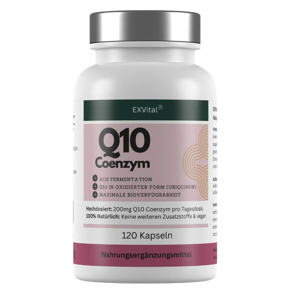 EXVital Q10 Coenzima Capsule 120 Pezzi 200 mg