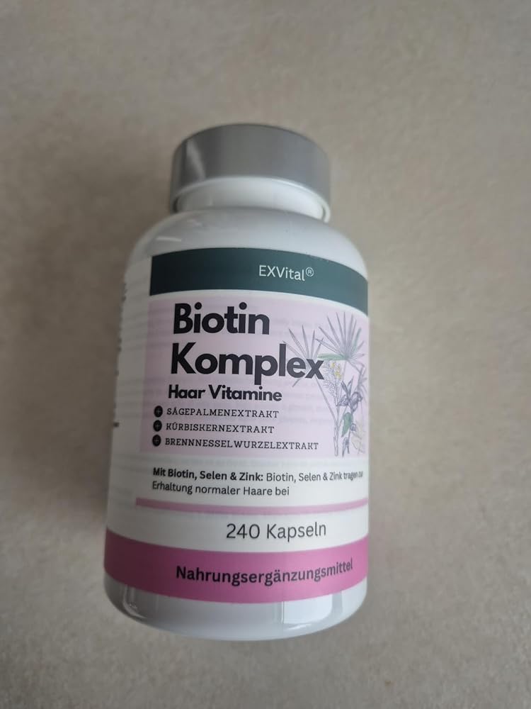 EXVital Biotina Complesso Capsule 240 Pezzi 10000 mcg