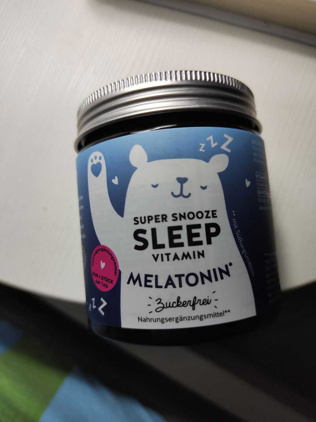 Beauty Bears Super Snooze Sleep gommose 45 giorni melatonina