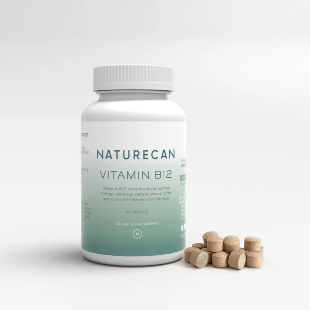 Naturecan Vitamina B12 Compresse Vegane 60pz 500mcg