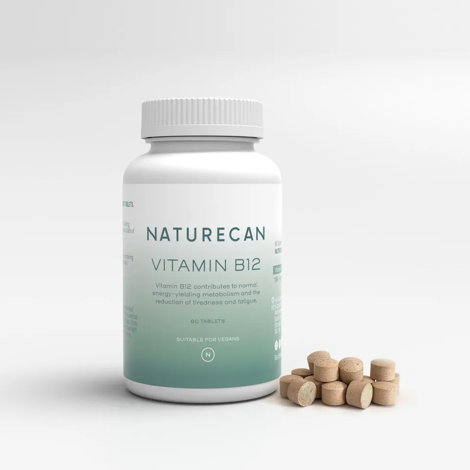 Naturecan Vitamina B12 Compresse Vegane 60pz 500mcg