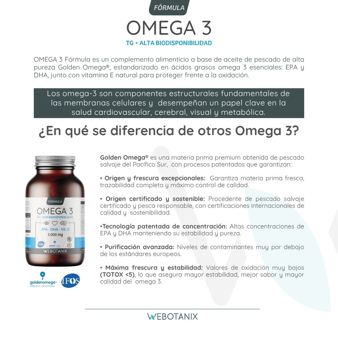 Webotanix Formula Omega 3 90 perle EPA DHA olio pesce