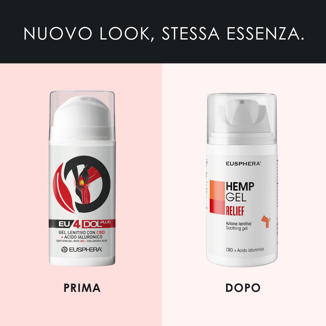 Eusphera Creme CBD crema riscaldante muscoli 75 ml