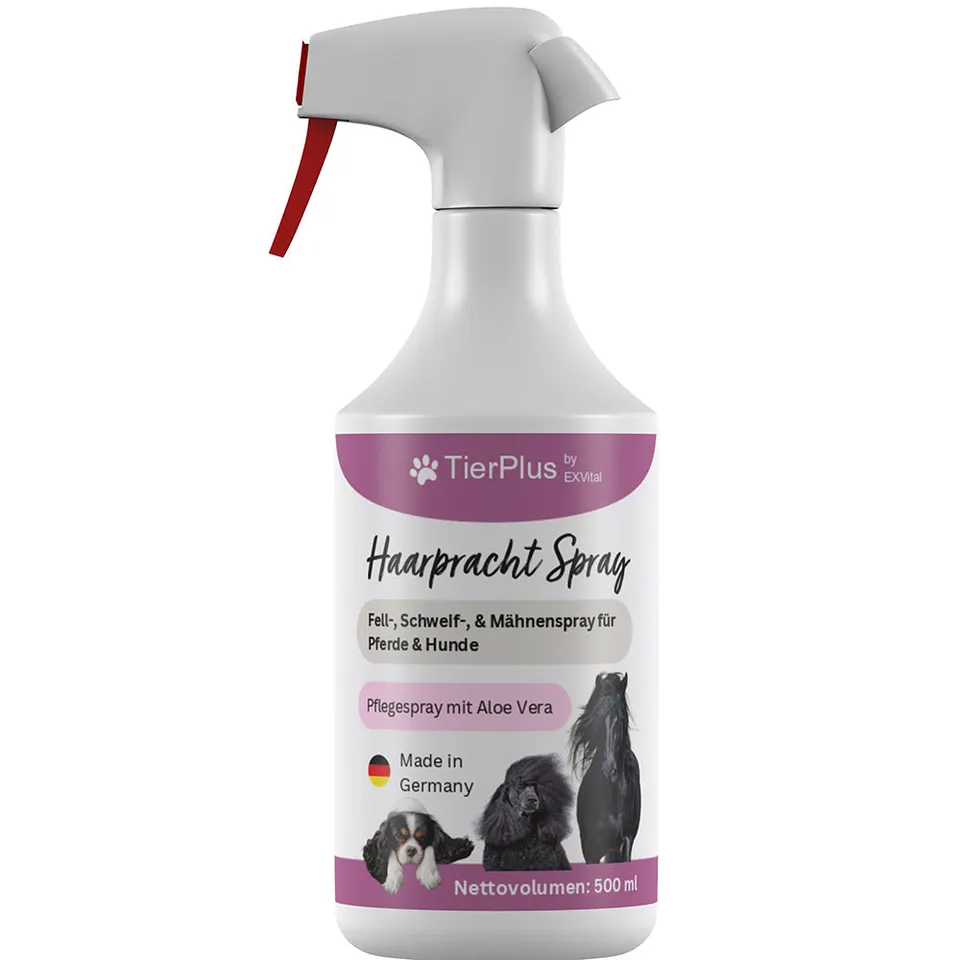 EXVital Haarpracht Spray manto cavalli e cani 500 ml