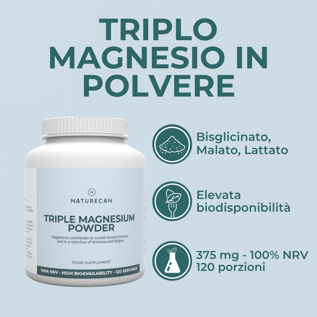Naturecan Magnesio Bisglicinato 90 capsule 3in1