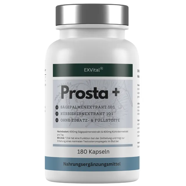 EXVital Männergesundheit Prosta+ capsule prostata 180 pezzi zinco