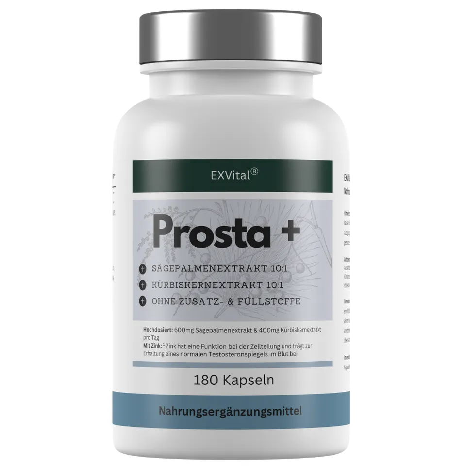 EXVital Männergesundheit Prosta+ capsule prostata 180 pezzi zinco