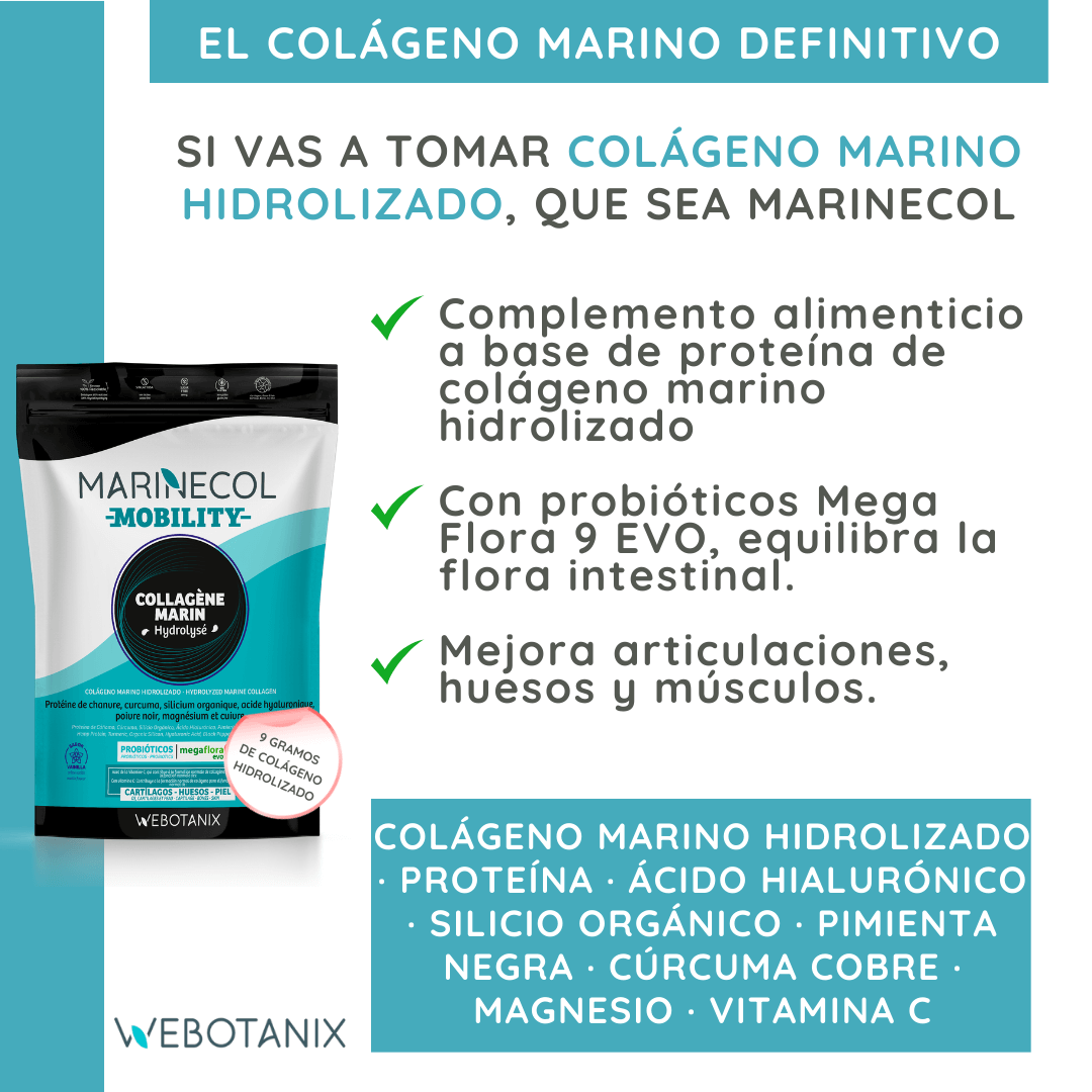 Webotanix MARINECOL Mobility collagene marino 275 g articolazioni
