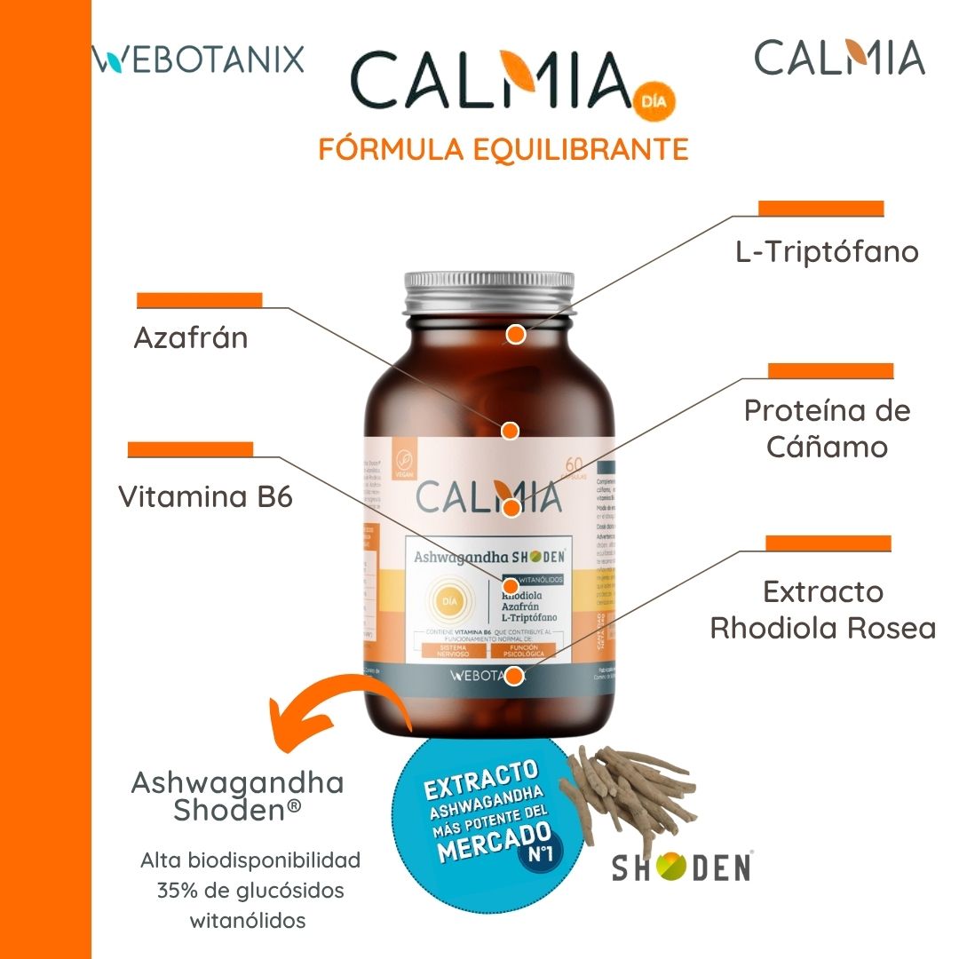 Webotanix Calmia Día capsule 60 pz equilibrio nervoso