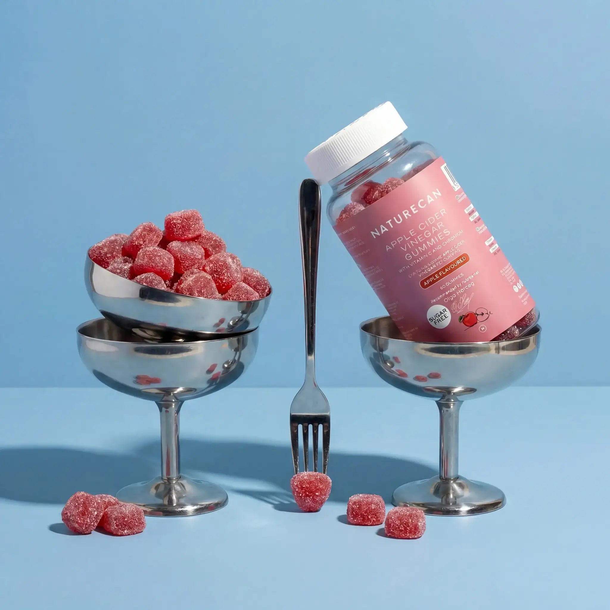 Naturecan Vitamins Caramelle aceto di mele 60 gommose