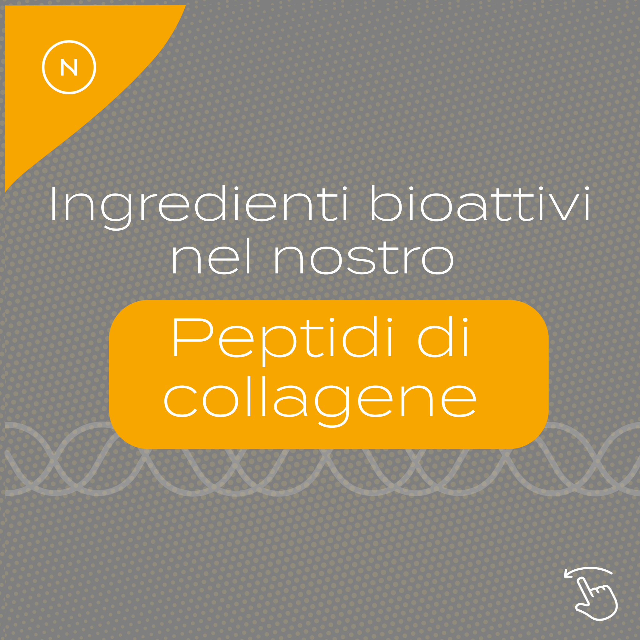 Naturecan Longevity Peptidi di Collagene Polvere 300g Vaniglia