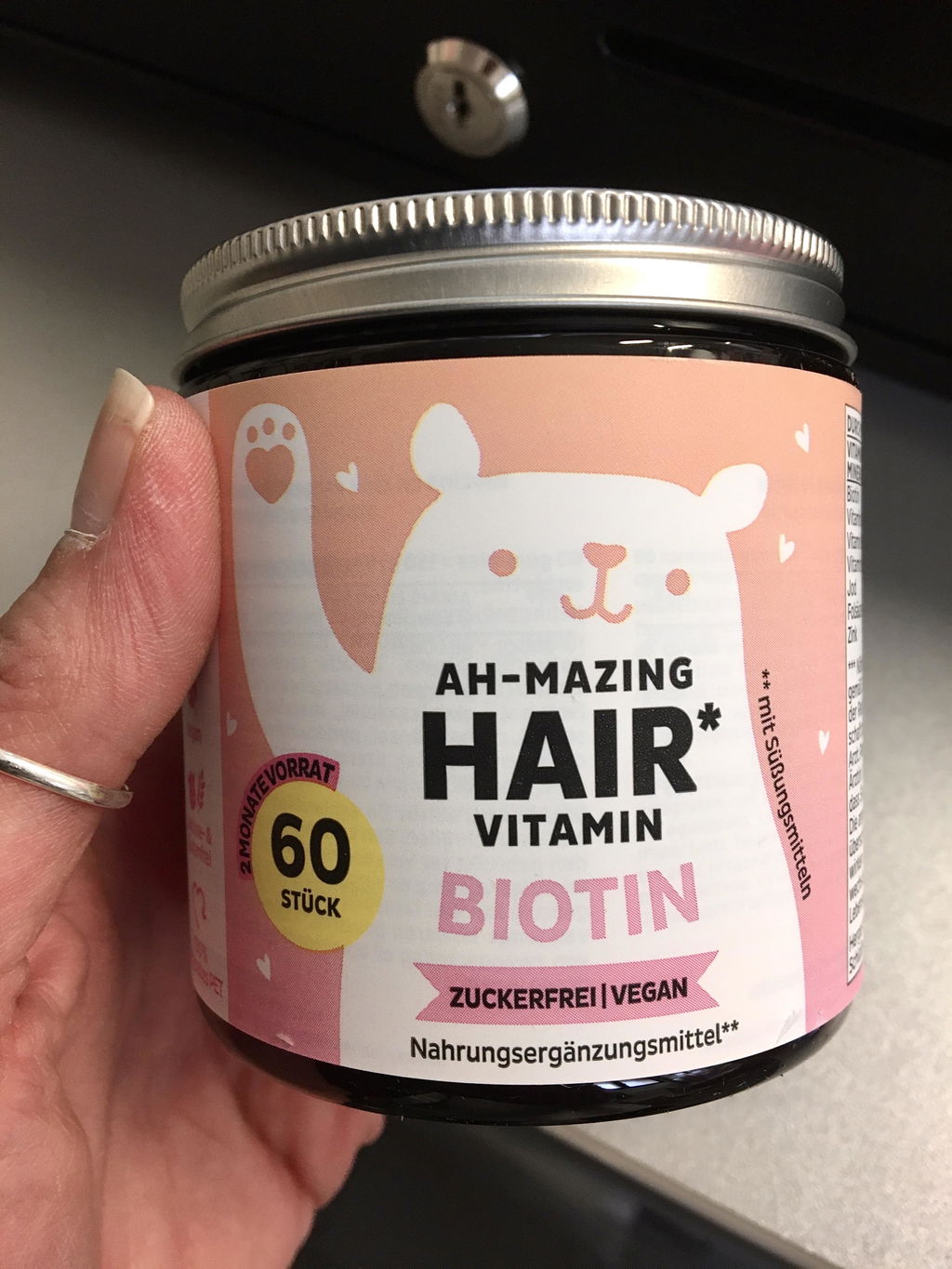 Beauty Bears Ah-Mazing Hair Biotina gommose 45 giorni zinco