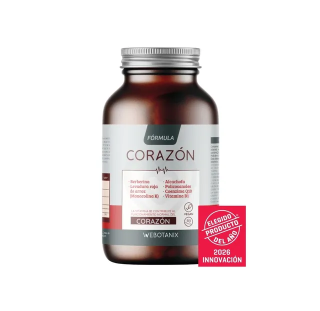 Webotanix Fórmula Corazón capsule 60 pz colesterolo