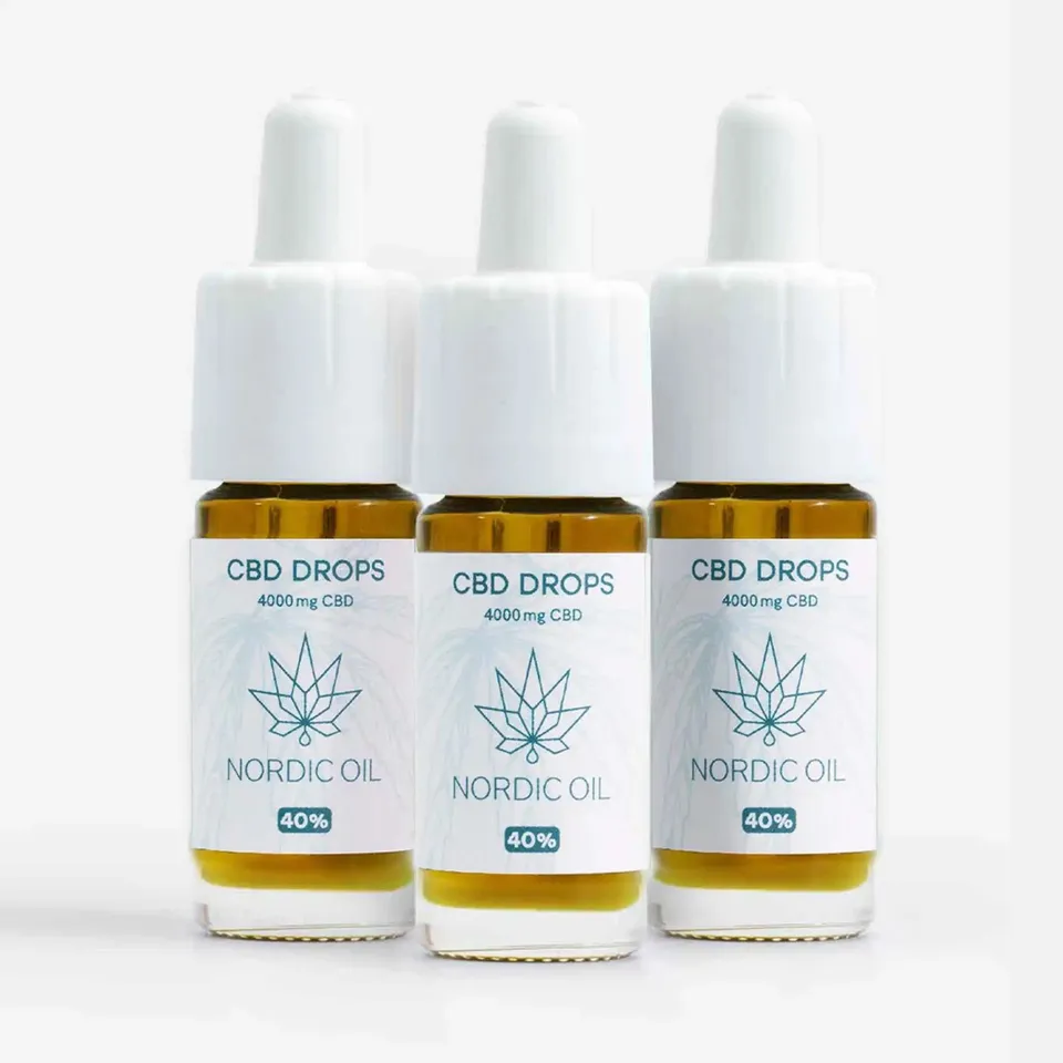Nordic Oil CBD Oil Plus Olio CBD 40% 3 Pezzi
