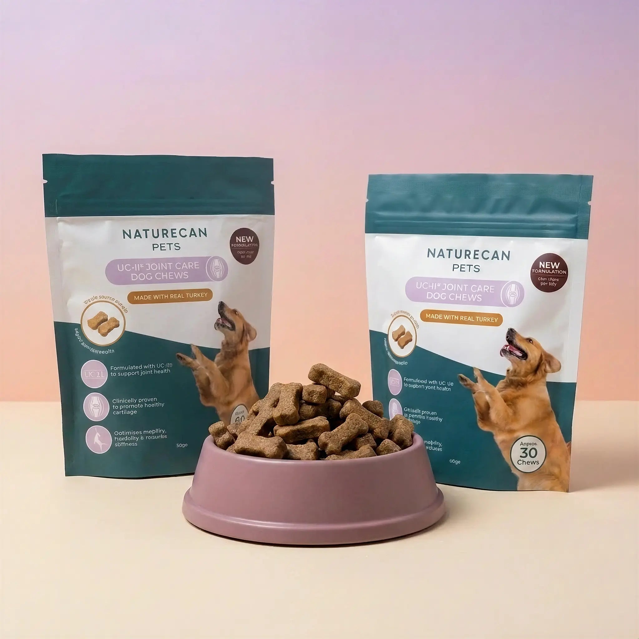 Naturecan CBD for Pets snack cani collagene 60 pack