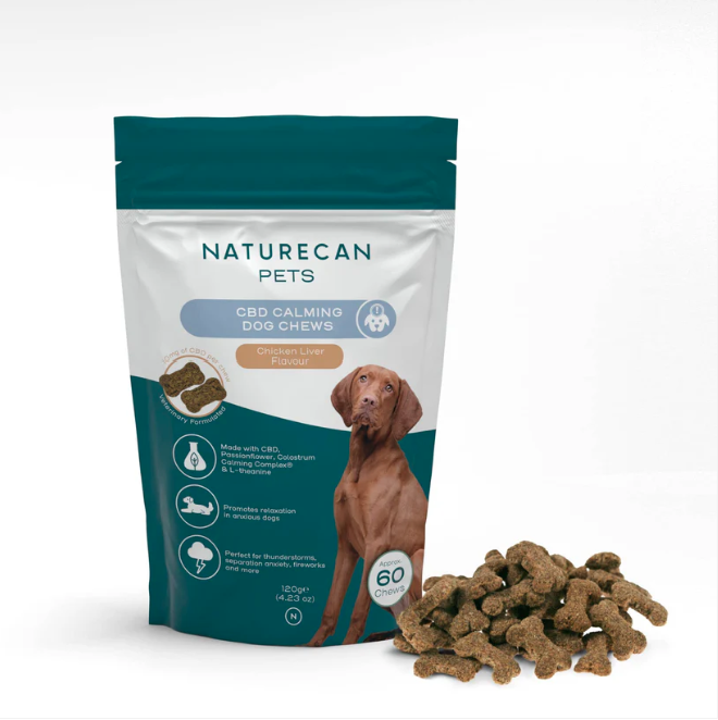 Naturecan CBD Snack Cani Calma 60 fegato pollo 10 mg