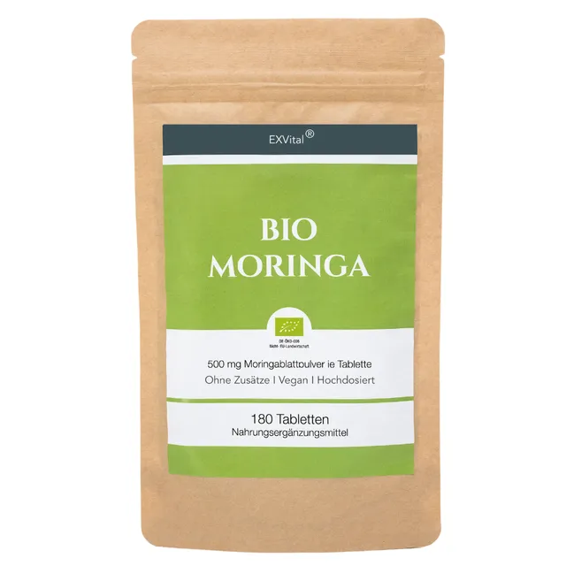 EXVital Beauty Moringa BIO compresse 3000 mg 180 pezzi vegano