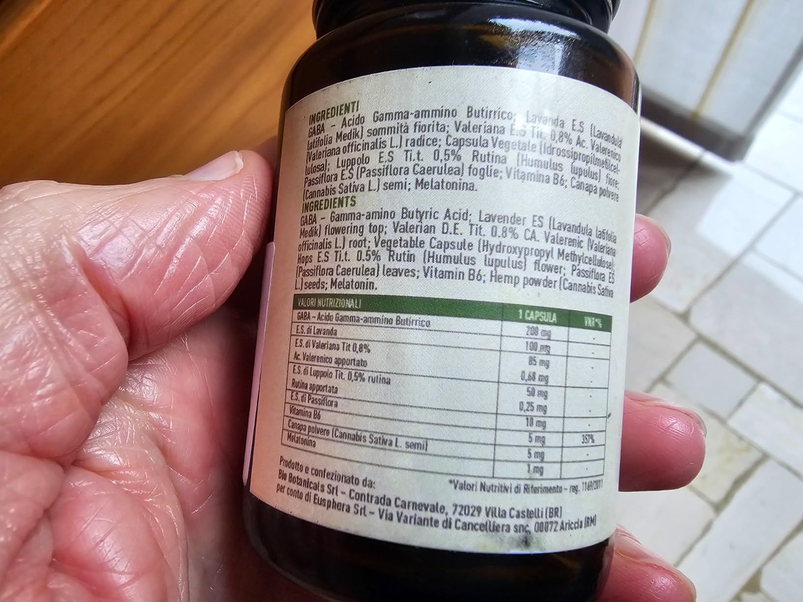 Eusphera EU4Sleep Melatonina Compresse con Valeriana
