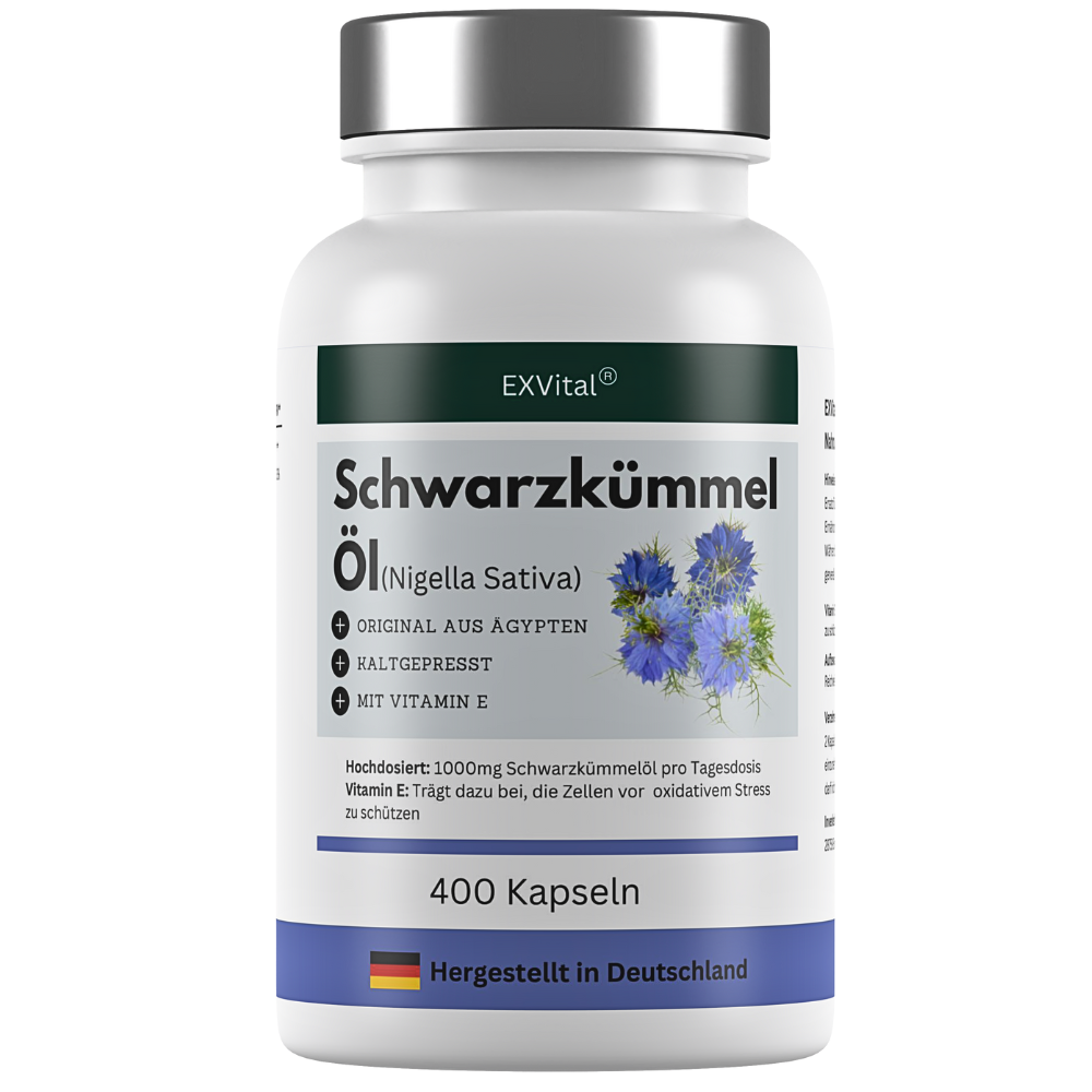EXVital Immunsystem Olio Cumino Nero Capsule 400 pz