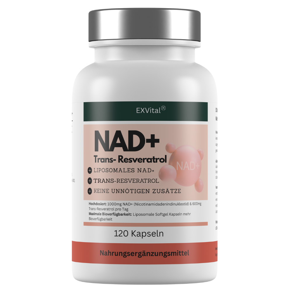 EXVital Beauty NAD+ 1000mg capsule 120 pz con resveratrolo