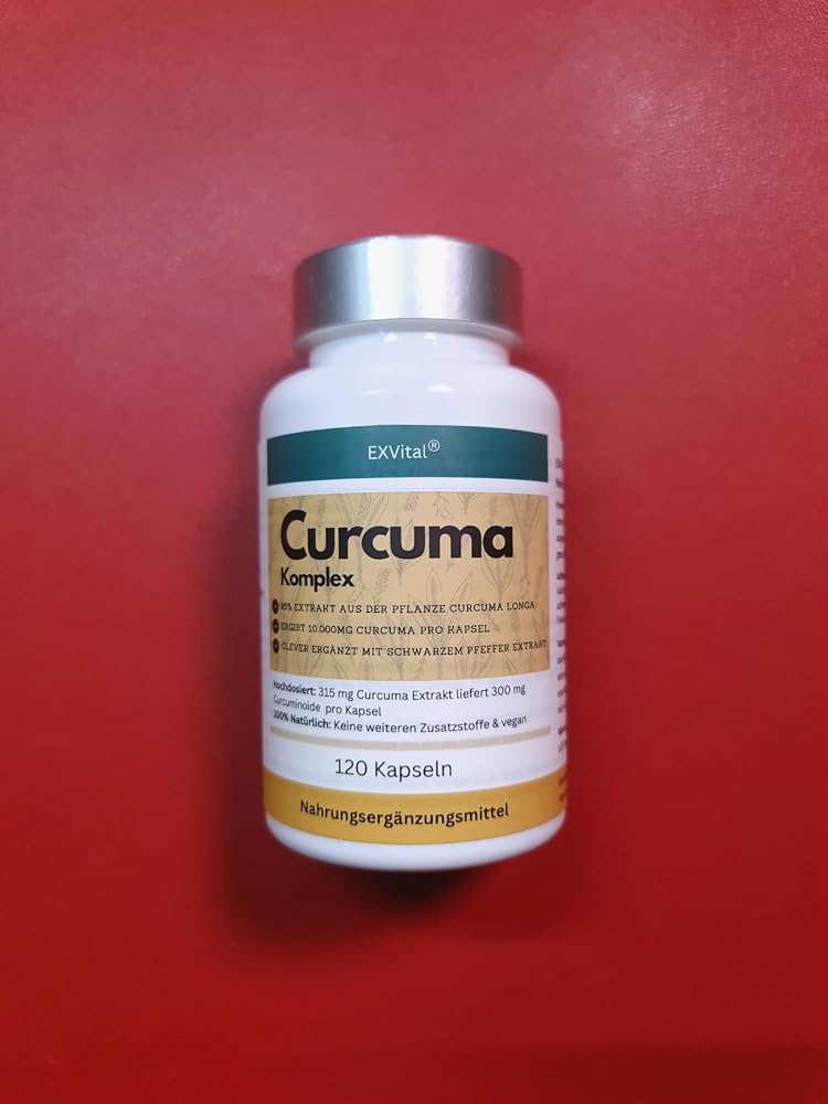 EXVital Curcuma Komplex capsule 120 curcuma piperina