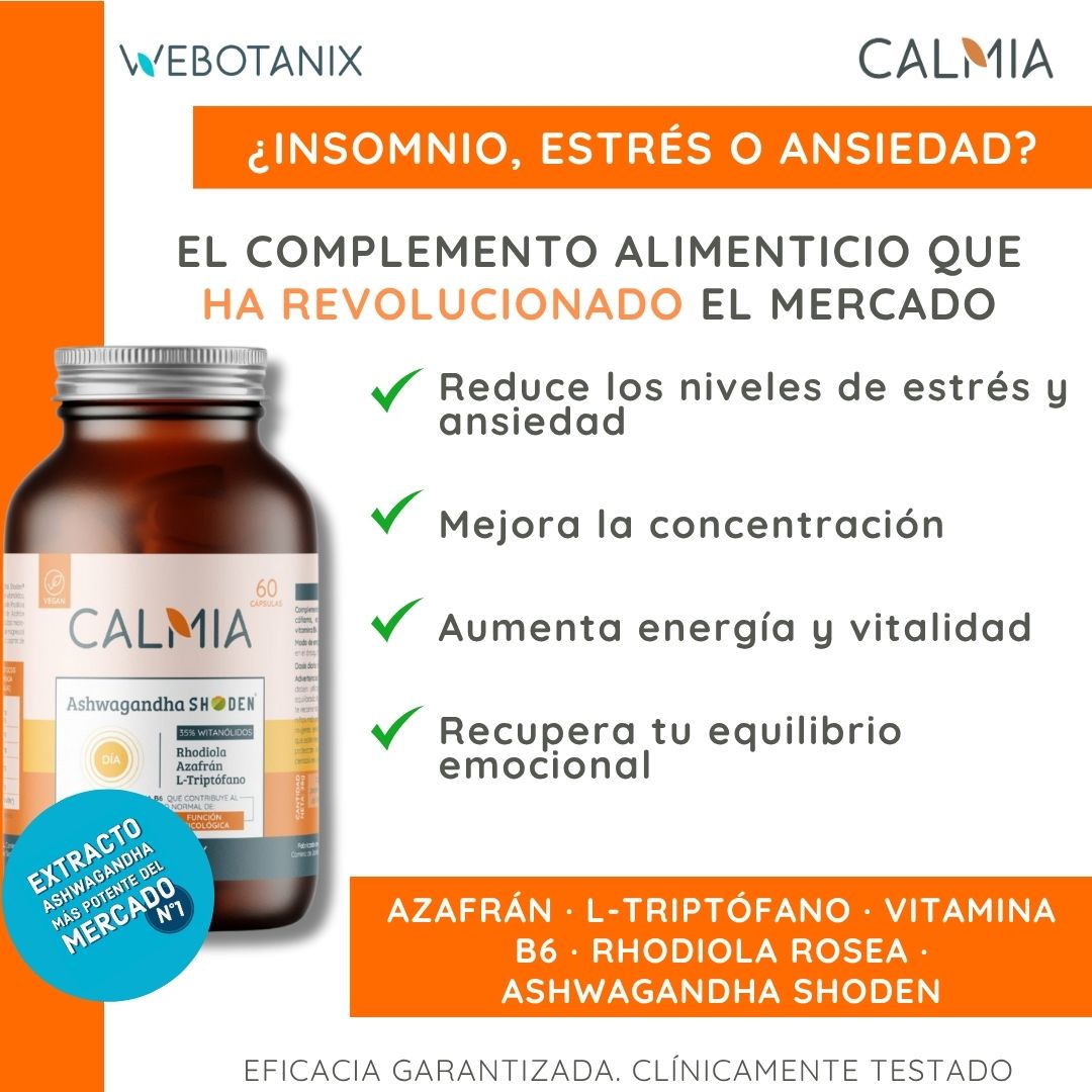 Webotanix Calmia Día capsule 60 pz equilibrio nervoso