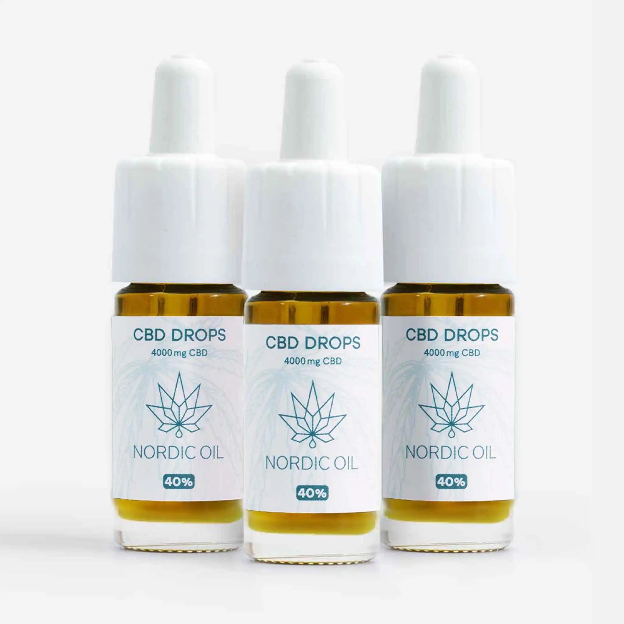 Nordic Oil CBD Oil Plus Olio CBD 40% 3 Pezzi