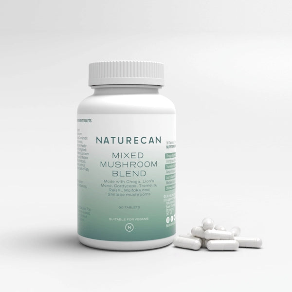 Naturecan Adaptogens funghi lions mane 90 capsule mix