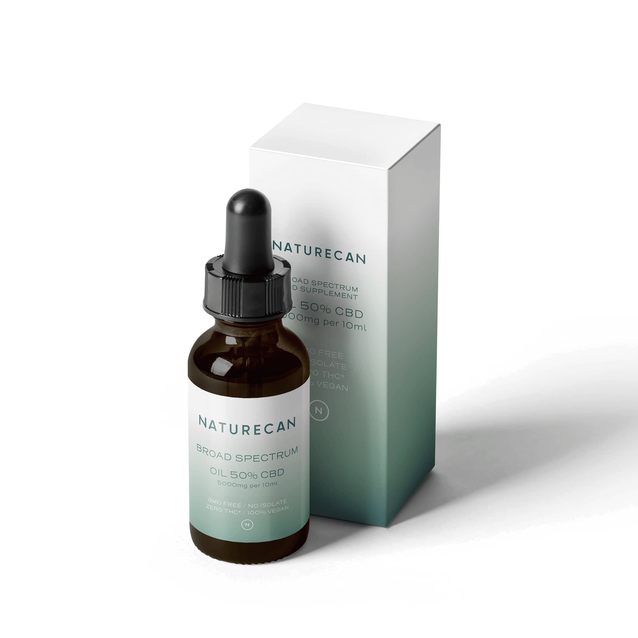 Naturecan CBD Oil Olio CBD 50% Broad Spectrum 10ml