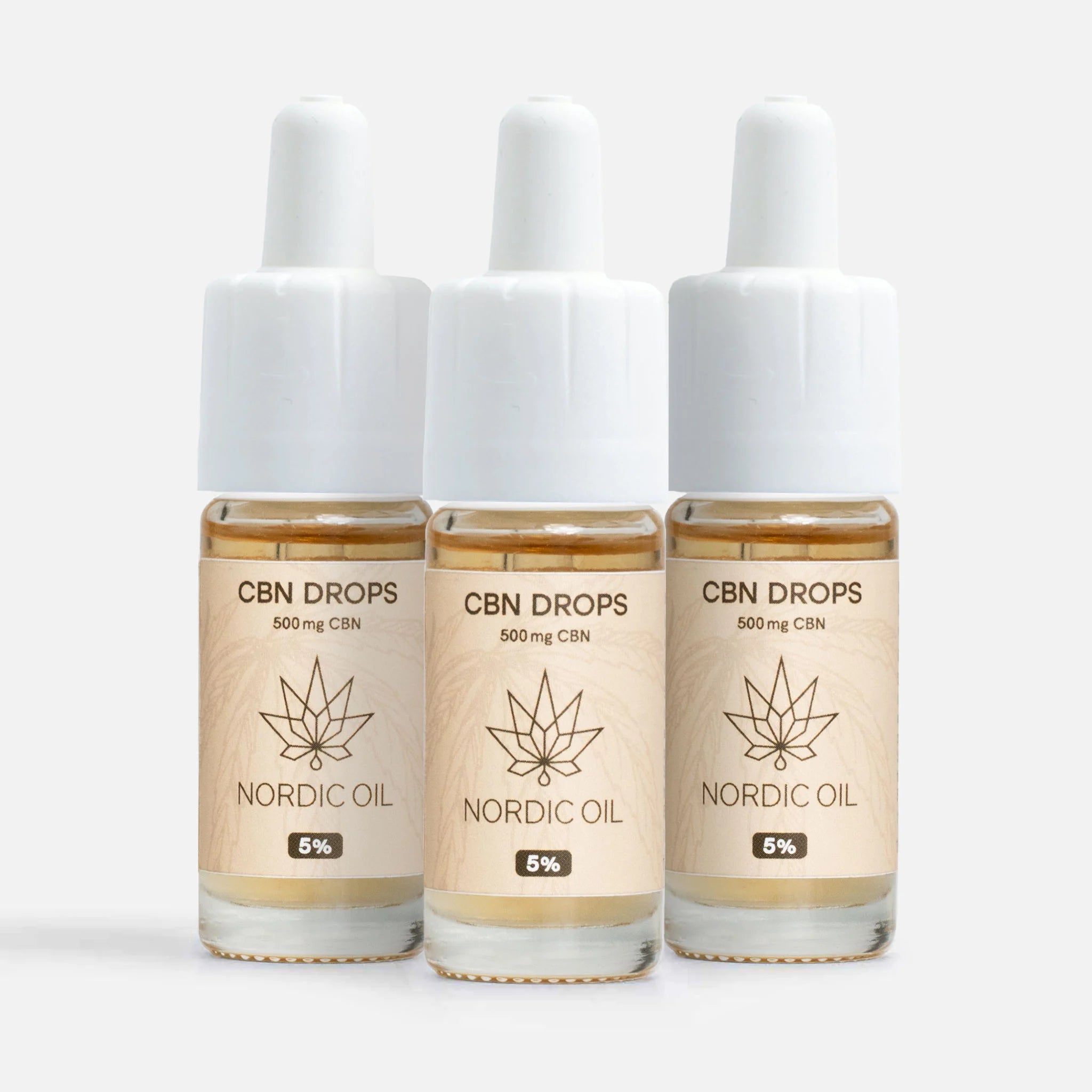 Nordic Oil CBN olio 5% sonno set 3 flaconi