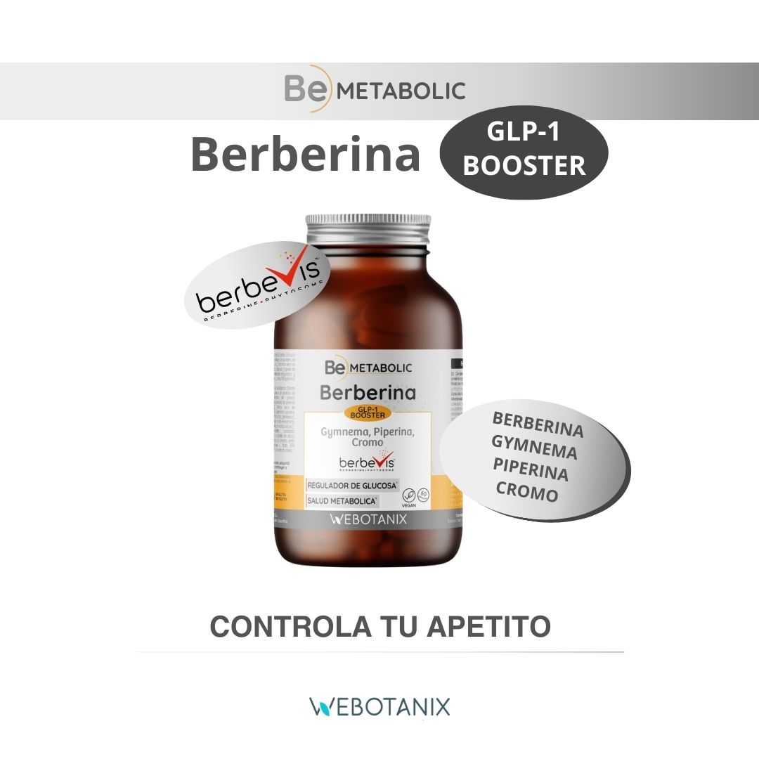 Webotanix Be Metabolic berberina 60 capsule metabolismo glucosio