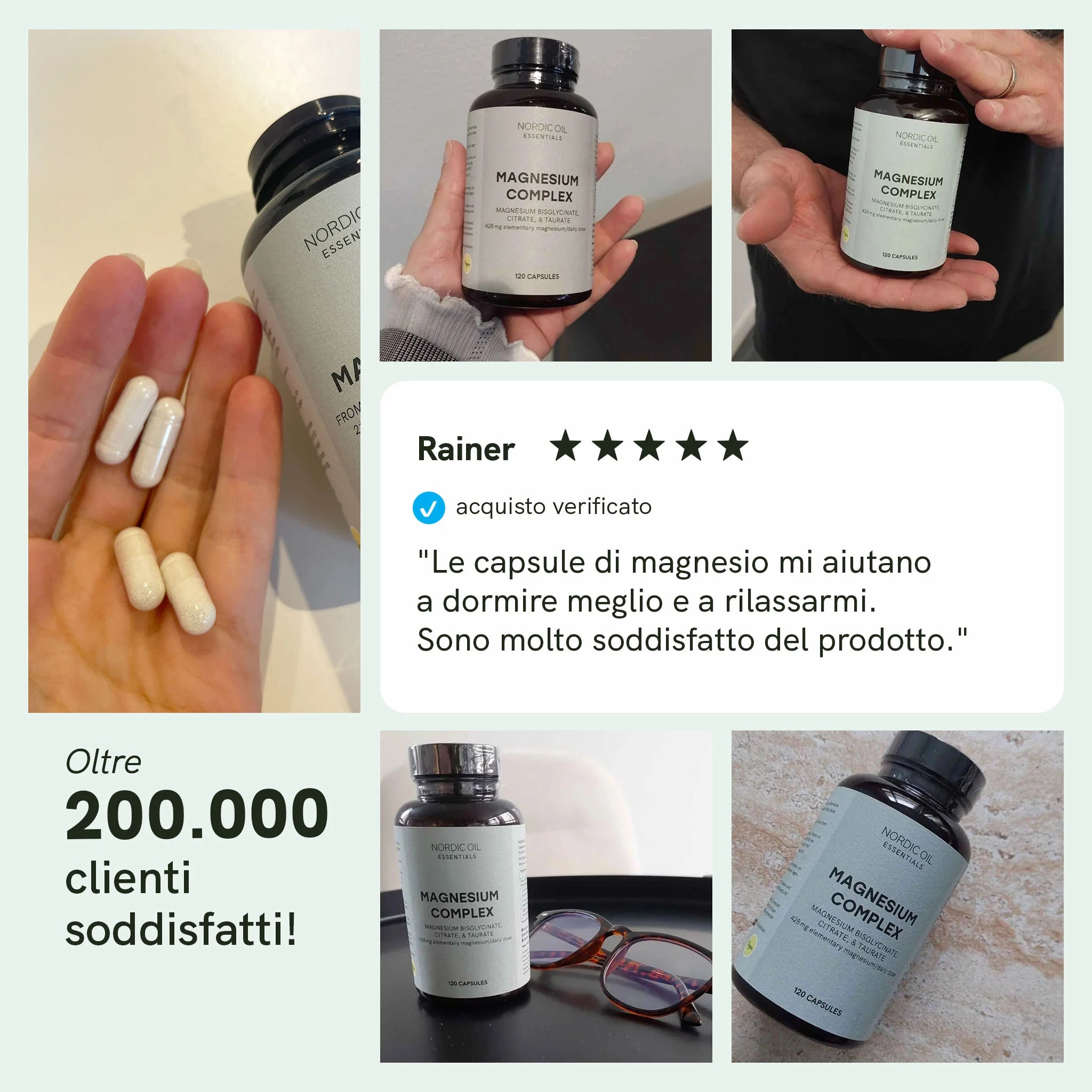 Nordic Oil Magnesio Complex Capsule ad Alta Biodisponibilità
