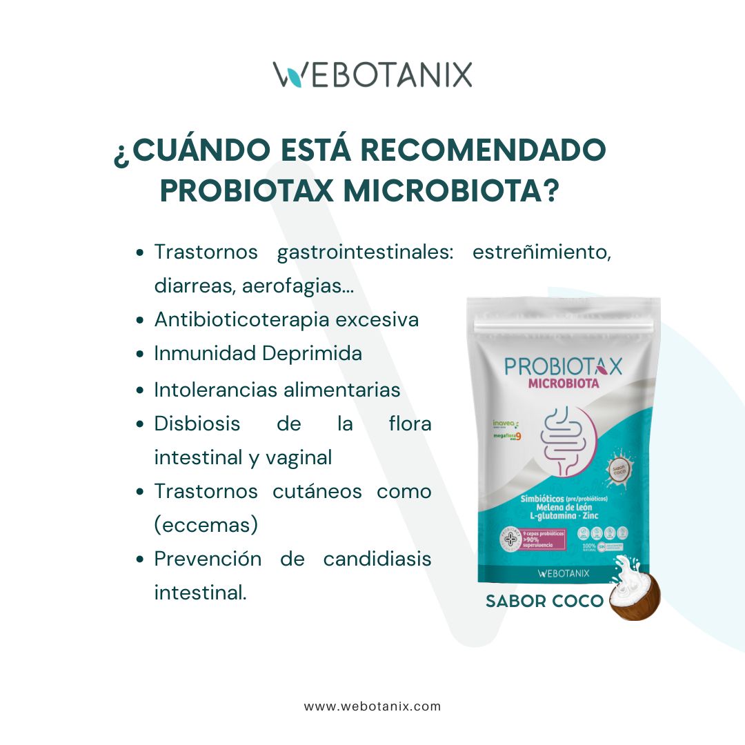 Webotanix PROBIOTAX Microbiota probiotico cocco 150g