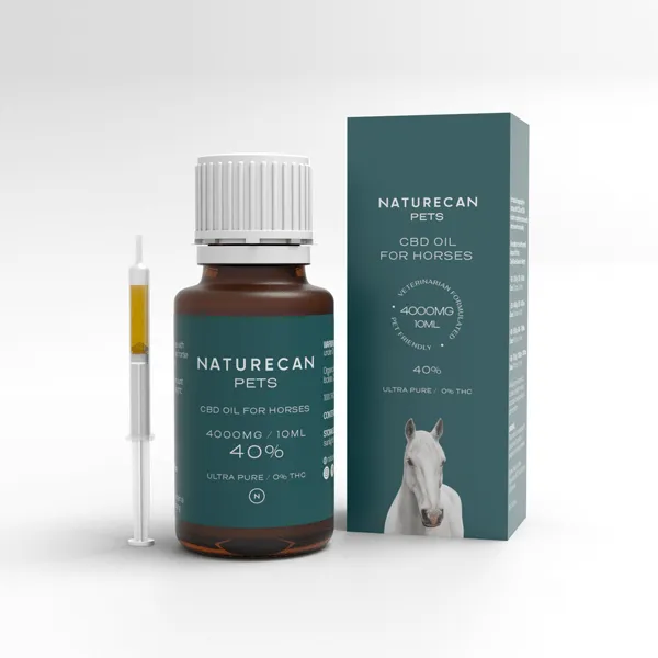 Naturecan Olio CBD Cavalli 40% 10 ml CBDA THC zero