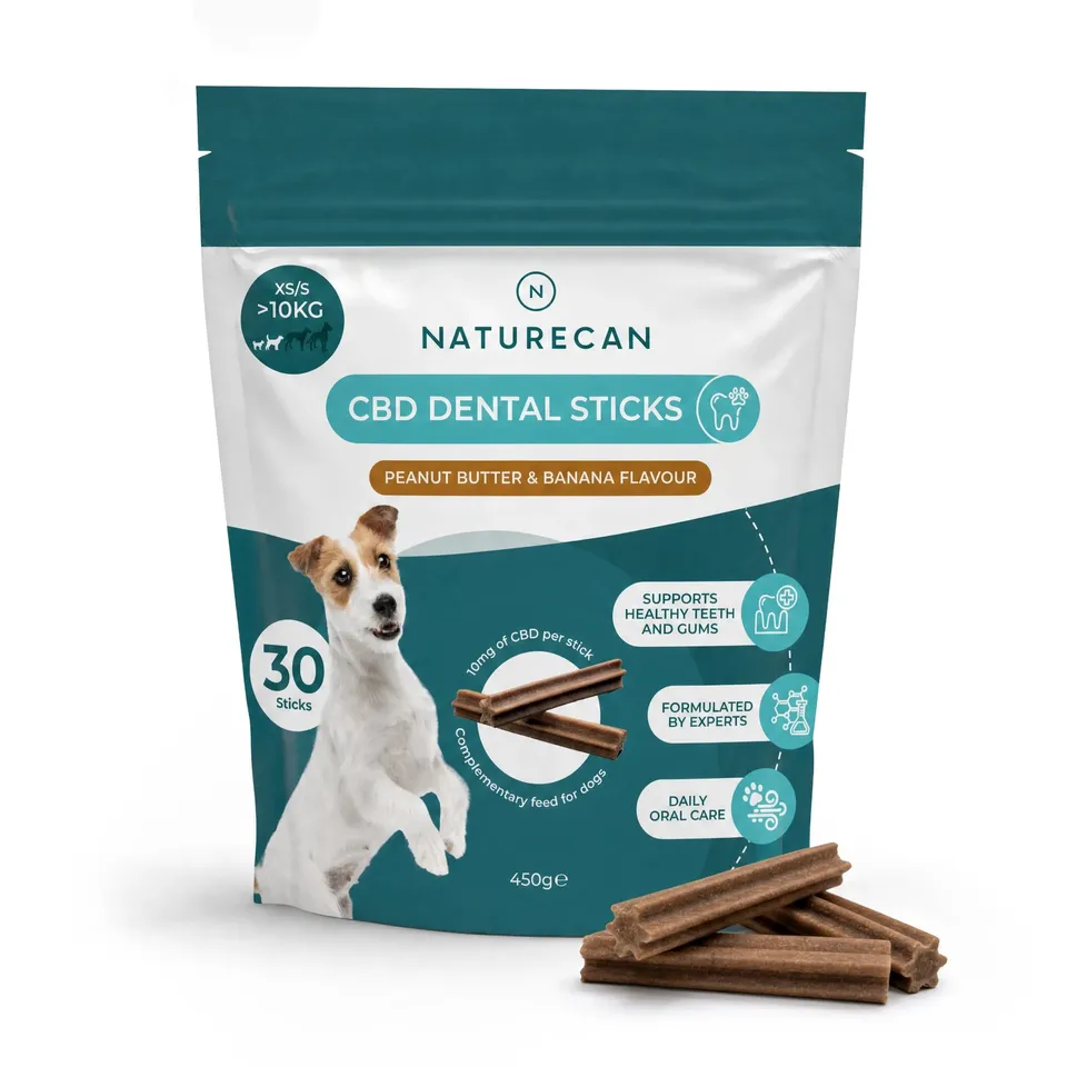 Naturecan Bastoncini Dentali CBD Cani M/L 30 Stick