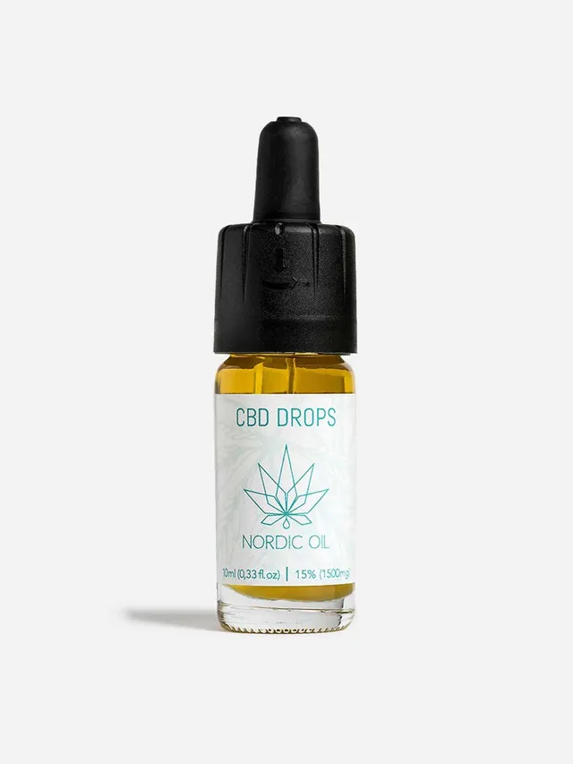 Nordic Oil CBD Oil Plus olio CBD 15% 10 ml microdosaggio